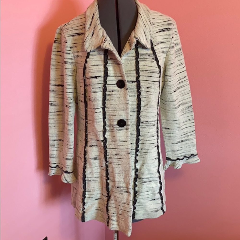 Short sleeved pea coat
